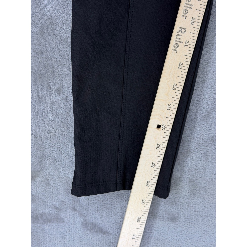 Athleta Wander Stash Skinny Pant Women 14 Black Stretch Hiking Commuter Trousers - Picture 6 of 11
